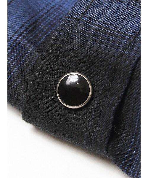JACKROSE(ジャックローズ)の「LMオンブレチェックWT(トップス・メンズ・ブラック/レッド/ブルー・M/L/XL)」の15枚目の写真