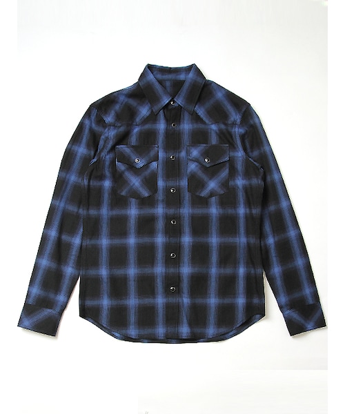 JACKROSE(ジャックローズ)の「LMオンブレチェックWT(トップス・メンズ・ブラック/レッド/ブルー・M/L/XL)」の19枚目の写真