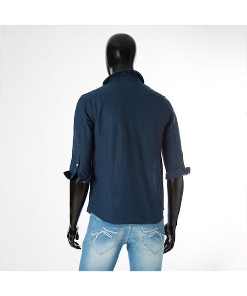 CALL&RESPONSE（コールアンドレスポンス）の「ワッシャーリネン5分袖シャツ　161-1213-02（シャツ/ブラウス・メンズ・その他）」の4枚目の写真