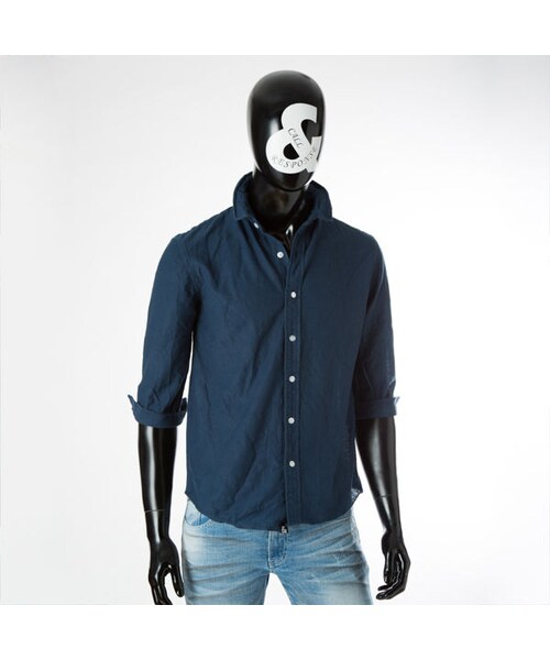 CALL&RESPONSE（コールアンドレスポンス）の「ワッシャーリネン5分袖シャツ　161-1213-02（シャツ/ブラウス・メンズ・その他）」の3枚目の写真