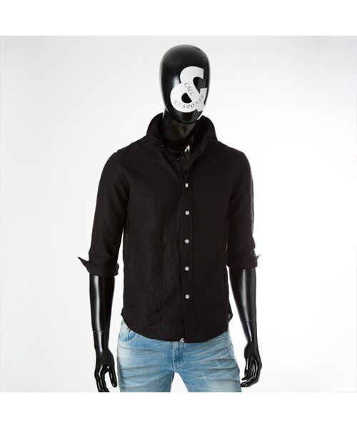 CALL&RESPONSE（コールアンドレスポンス）の「ワッシャーリネン5分袖シャツ　161-1213-02（シャツ/ブラウス・メンズ・その他）」の5枚目の写真