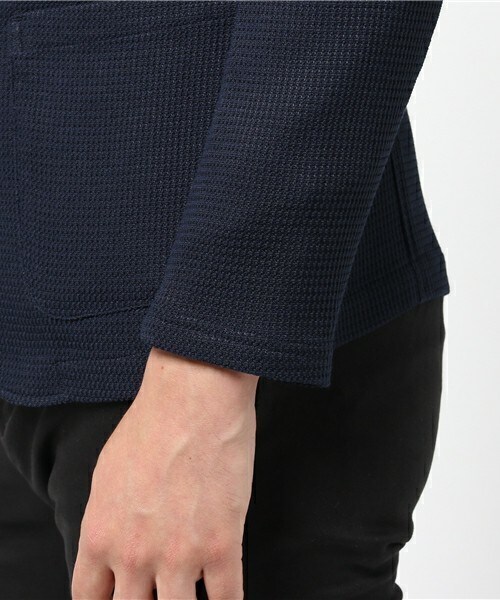 MEN'S BIGI（メンズビギ）の「ジャケット（テーラードジャケット・メンズ・グレー/ネイビー・S/M/L/LL）」の7枚目の写真