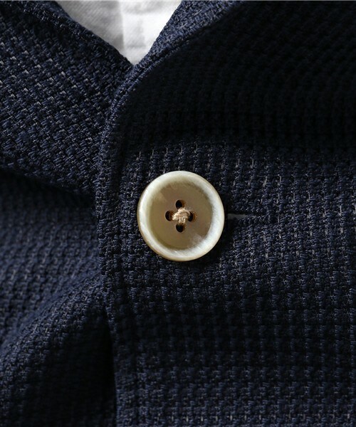 MEN'S BIGI（メンズビギ）の「ジャケット（テーラードジャケット・メンズ・グレー/ネイビー・S/M/L/LL）」の10枚目の写真