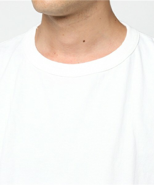 Champion(チャンピオン)の「T1011 US T SHIRT C5-P301(Tシャツ/カットソー・メンズ・ホワイト/ブラック/グレー/ブルー/ネイビー・SMALL/LARGE/X-LARGE/MEDIUM)」の8枚目の写真