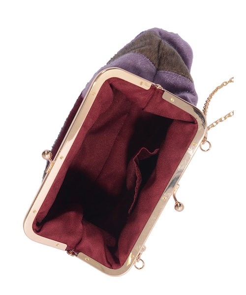 merry jenny パッチワークがま口バッグ merry jenny（メリージェニー）の「パッチワークがま口bag（ショルダー