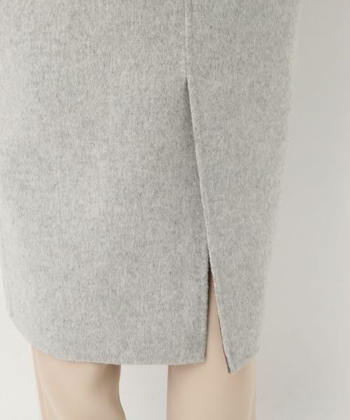 A part by（アパートバイ）の「WP/Wフェイスロングチェスター（ジャケット/アウター・ライトグレー×グレー/グレー×ネイビー・F）」の15枚目の写真