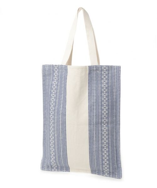 niko and...（ニコアンド）の「オリジナル ジャカードバッグ（バッグ・ブラック/レッド/グリーン/ブルー・F）」の3枚目の写真