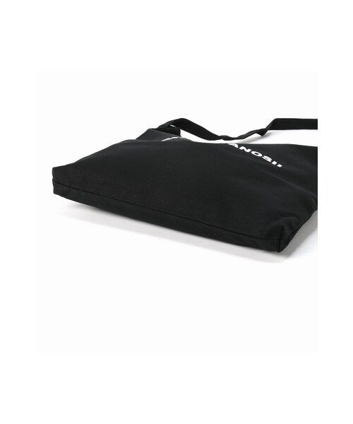 WISM（ウィズム）の「BOKU HA TANOSII BAG ショウ（バッグ・ブラック/ホワイト・フリー）」の6枚目の写真