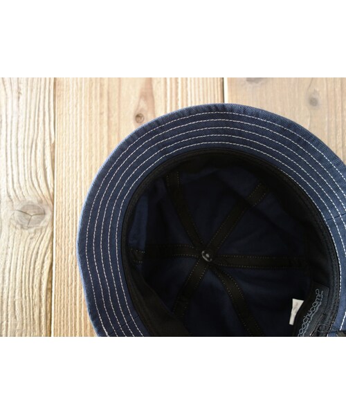 COOCHUCAMP（クーチューキャンプ）の「【完売御礼】COOCHUCAMP クーチューキャンプ HAPPY METRO HAT HERINBONEハッピーメトロハット ヘリンボーン  KHA&NVY カーキ＆ネイビー（ハット・メンズ・その他）」の8枚目の写真