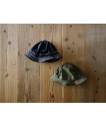 COOCHUCAMP | 【完売御礼】COOCHUCAMP クーチューキャンプ HAPPY METRO HAT HERINBONEハッピーメトロハット ヘリンボーン  KHA&NVY カーキ＆ネイビー(ハット)