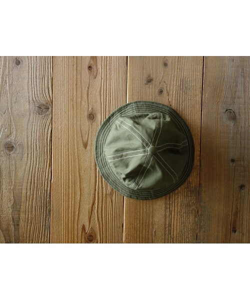 COOCHUCAMP（クーチューキャンプ）の「【完売御礼】COOCHUCAMP クーチューキャンプ HAPPY METRO HAT HERINBONEハッピーメトロハット ヘリンボーン  KHA&NVY カーキ＆ネイビー（ハット・メンズ・その他）」の14枚目の写真