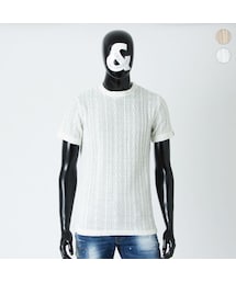 CALL&RESPONSE | ケーブル半袖ＴＥＥ　/ 161-1324-25(Tシャツ/カットソー)