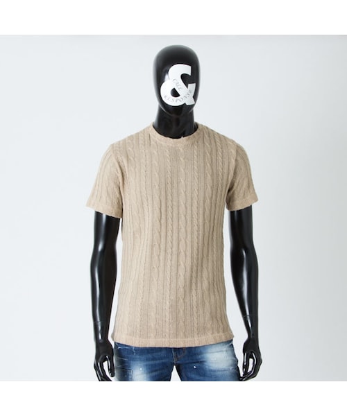 CALL&RESPONSE（コールアンドレスポンス）の「ケーブル半袖ＴＥＥ　/ 161-1324-25（Tシャツ/カットソー・メンズ・その他）」の3枚目の写真