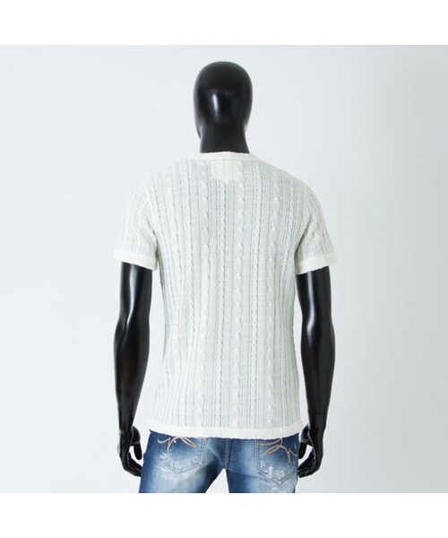 CALL&RESPONSE（コールアンドレスポンス）の「ケーブル半袖ＴＥＥ　/ 161-1324-25（Tシャツ/カットソー・メンズ・その他）」の2枚目の写真