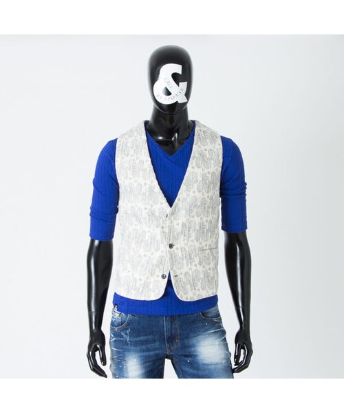 CALL&RESPONSE（コールアンドレスポンス）の「ペイズリーベスト/CALL&RESPONSE　161-1104-01（ベスト・メンズ・その他）」の5枚目の写真