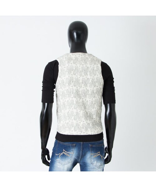 CALL&RESPONSE（コールアンドレスポンス）の「ペイズリーベスト/CALL&RESPONSE　161-1104-01（ベスト・メンズ・その他）」の2枚目の写真