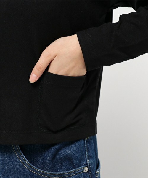 INTERPLANET（インタープラネット）の「Vネックドルマンカーディガン（カーディガン/ボレロ・レディース・ブラック/ブラウン・FREE）」の8枚目の写真