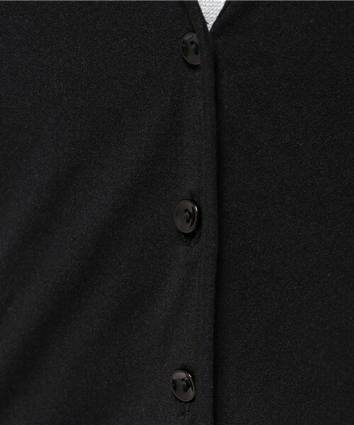 INTERPLANET（インタープラネット）の「Vネックドルマンカーディガン（カーディガン/ボレロ・レディース・ブラック/ブラウン・FREE）」の9枚目の写真