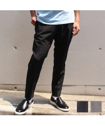 Cuirs | オリジナルセンタープリーツテーパードイージースラックス(スラックス)