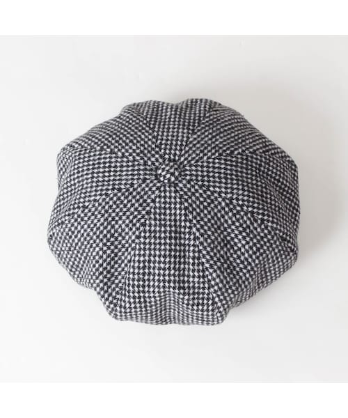 BOOFOOWOO（ブーフーウー）の「【Grin Buddy】トラッドベレー帽（その他・キッズ・ブルー/ブラウン/グレー・54cm）」の2枚目の写真