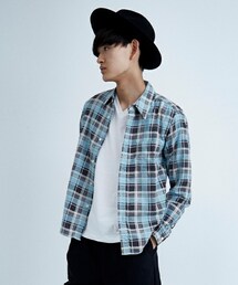 WACKO MARIA（ワコマリア）の「ネルシャツ ブルー（）」 - WEAR