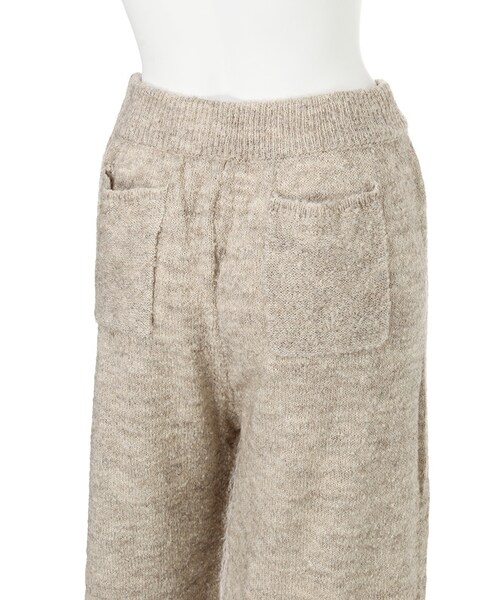 FLOVE(フローブ)の「ブークレニットパンツ(パンツ・レディース・ベージュ/カーキ/キャメル・F)」の10枚目の写真