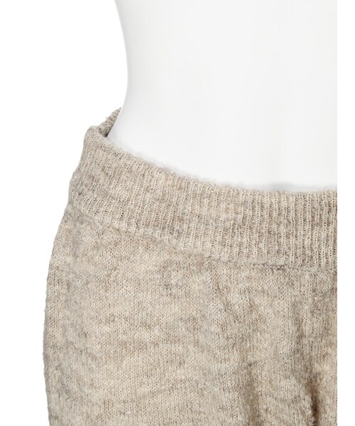 FLOVE(フローブ)の「ブークレニットパンツ(パンツ・レディース・ベージュ/カーキ/キャメル・F)」の9枚目の写真