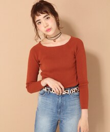 LOWRYS FARM | ★WEB先行予約アイテム★リブオフショルＰＯＬＳ(トップス)