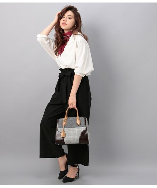 もんROPE PICNIC スキッパーシャツワンピース ネイビー ROPE' PICNIC｜【WEB限定】【UVカット・接触冷感・イージーケア