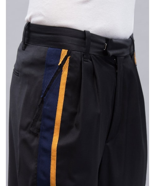 スラックス bed  j.w ford slash trousers ver.1 BED J.W. FORD（ベッドフォード）の「Slash Trousers Ver.1（）」 - WEAR