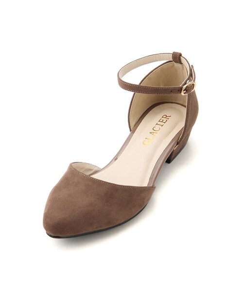 Honeys（ハニーズ）の「セパレートパンプス（パンプス・レディース・クロ/クロ合皮/アカ/モカ・Ｓ/Ｍ/Ｌ/ＬＬ）」の3枚目の写真