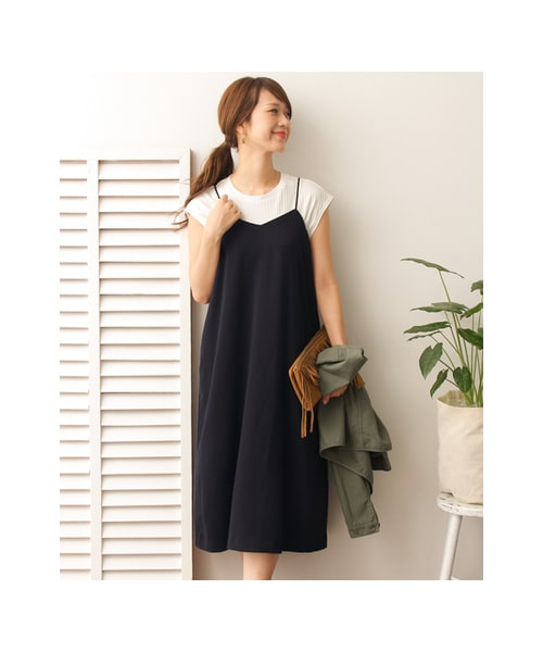 URBAN RESEARCH DOORS(アーバンリサーチドアーズ)の「キャミソールワンピース(ワンピース/ドレス・レディース・TERRACOTTA/NAVY・one)」の10枚目の写真