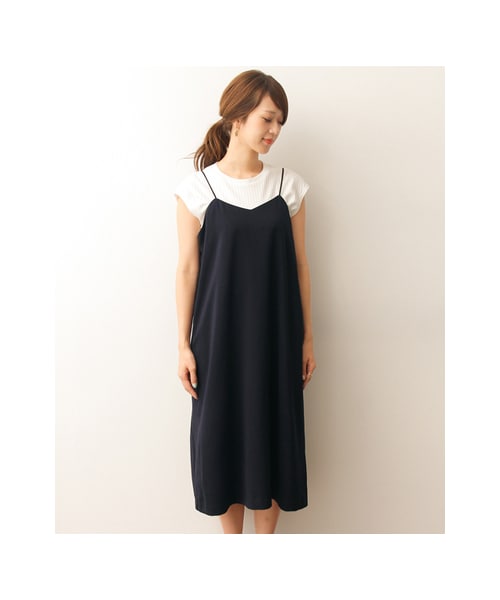 URBAN RESEARCH DOORS(アーバンリサーチドアーズ)の「キャミソールワンピース(ワンピース/ドレス・レディース・TERRACOTTA/NAVY・one)」の12枚目の写真