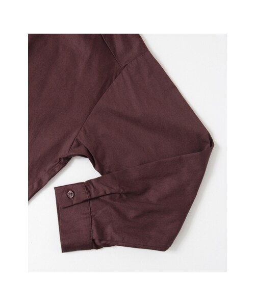 KBF（ケイビーエフ）の「KBF+ ワイドシャツ（トップス・レディース・OFF/NAVY/BORDEAUX・one）」の13枚目の写真