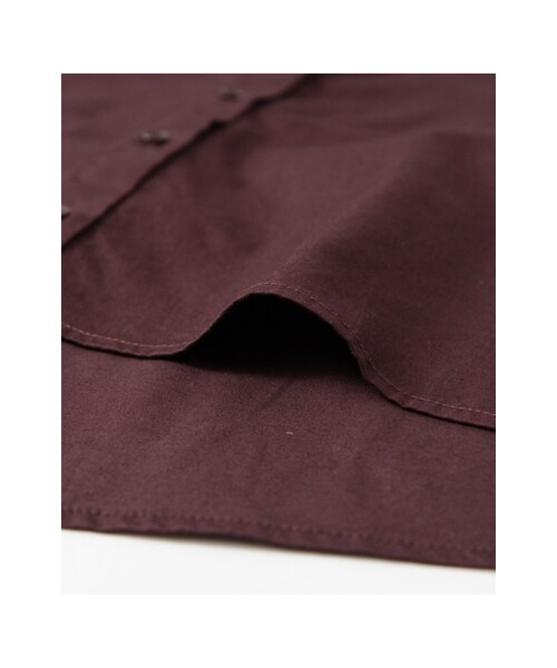 KBF（ケイビーエフ）の「KBF+ ワイドシャツ（トップス・レディース・OFF/NAVY/BORDEAUX・one）」の14枚目の写真