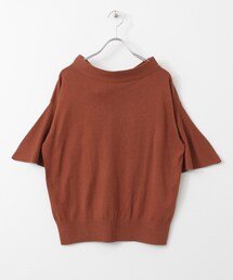 KBF | フレアスリーブBACKリボンニット(トップス)