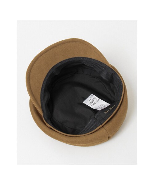 URBAN RESEARCH（アーバンリサーチ）の「ウールタッチキャスケット（帽子・レディース・NAVY/CAMEL・-）」の8枚目の写真