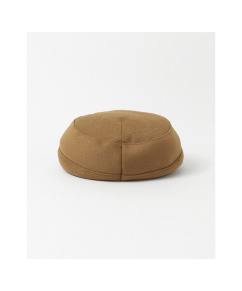 URBAN RESEARCH（アーバンリサーチ）の「ウールタッチキャスケット（帽子・レディース・NAVY/CAMEL・-）」の4枚目の写真