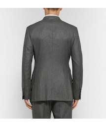 トムフォード サイドアジャスター付 O’Connor シルバーグレー スーツ TOM FORD（トム フォード）の「Tom Ford Grey O'Connor Slim-Fit