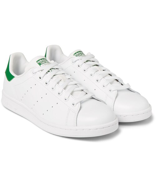 adidas(アディダス)の「Adidas Originals Stan Smith Leather Sneakers(スニーカー・メンズ・White・5.5/6/6.5/7/7.5/8/8.5/9/9.5/10/10.5/11/11.5/12.5)」の14枚目の写真