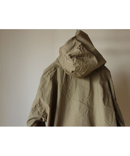 MANUAL ALPHABET(マニュアル アルファベット)の「【完売御礼】MANUAL ALPHABET マニュアルアルファベット MA-J- 123 TYP SHIRT PARKER タイプライターシャツパーカー MOC モカ(マウンテンパーカー・メンズ・その他)」の14枚目の写真
