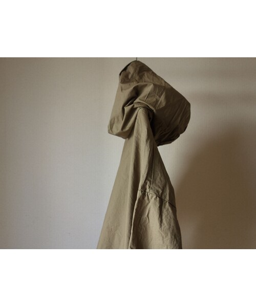MANUAL ALPHABET(マニュアル アルファベット)の「【完売御礼】MANUAL ALPHABET マニュアルアルファベット MA-J- 123 TYP SHIRT PARKER タイプライターシャツパーカー MOC モカ(マウンテンパーカー・メンズ・その他)」の9枚目の写真