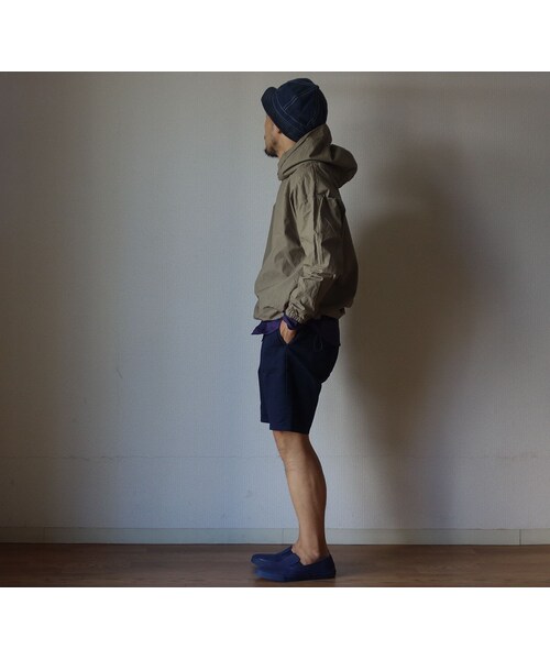 MANUAL ALPHABET(マニュアル アルファベット)の「【完売御礼】MANUAL ALPHABET マニュアルアルファベット MA-J- 123 TYP SHIRT PARKER タイプライターシャツパーカー MOC モカ(マウンテンパーカー・メンズ・その他)」の4枚目の写真