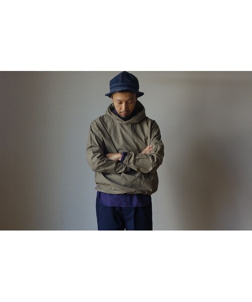 MANUAL ALPHABET(マニュアル アルファベット)の「【完売御礼】MANUAL ALPHABET マニュアルアルファベット MA-J- 123 TYP SHIRT PARKER タイプライターシャツパーカー MOC モカ(マウンテンパーカー・メンズ・その他)」の1枚目の写真