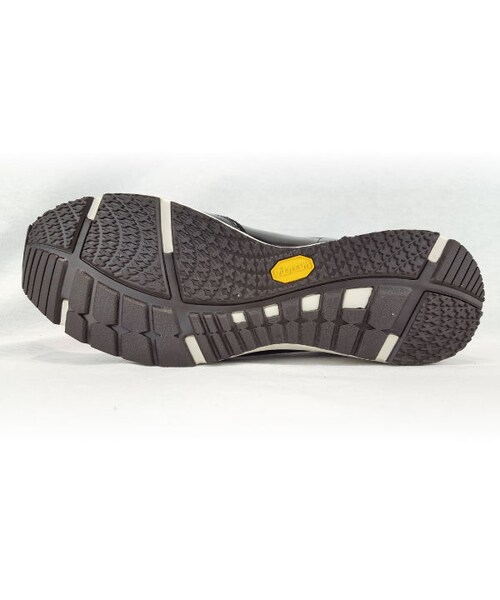 CALL&RESPONSE（コールアンドレスポンス）の「ガラスレザービブラムスニーカー　ブラック　/ 162-1782-04（スニーカー・メンズ・その他）」の7枚目の写真