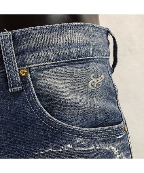 CALL&RESPONSE（コールアンドレスポンス）の「ホワイトトッピングデニム  /  ＣＡＬＬ＆ＲＥＳＰＯＮＳＥ　/ 162-1553-05（デニムパンツ・メンズ・その他）」の4枚目の写真