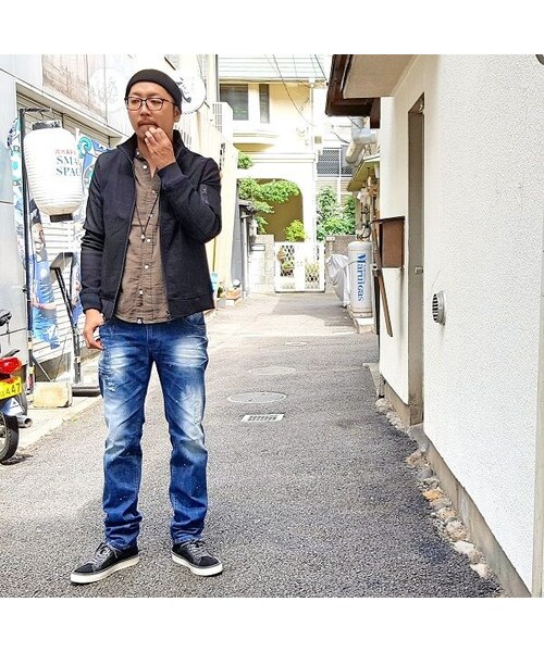 CALL&RESPONSE（コールアンドレスポンス）の「アビスブルーリペアデニム  /  ＣＡＬＬ＆ＲＥＳＰＯＮＳＥ　/ 162-1553-07（デニムパンツ・メンズ・その他）」の3枚目の写真