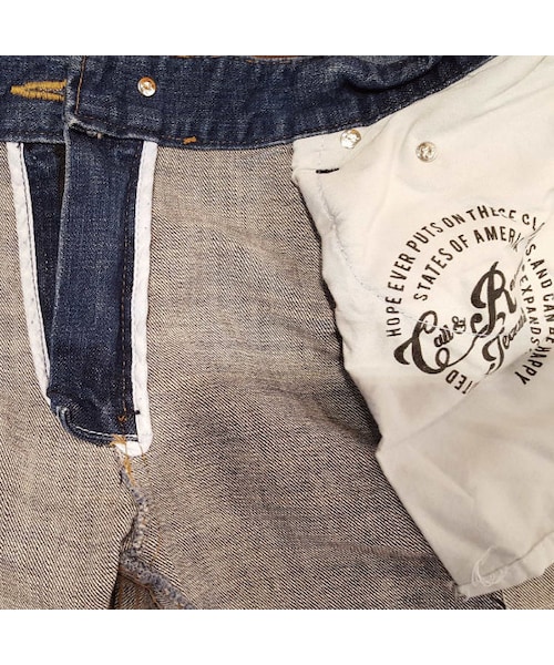 CALL&RESPONSE（コールアンドレスポンス）の「アビスブルーリペアデニム  /  ＣＡＬＬ＆ＲＥＳＰＯＮＳＥ　/ 162-1553-07（デニムパンツ・メンズ・その他）」の15枚目の写真