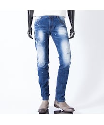 CALL&RESPONSE | アビスブルーリペアデニム  /  ＣＡＬＬ＆ＲＥＳＰＯＮＳＥ　/ 162-1553-07(デニムパンツ)