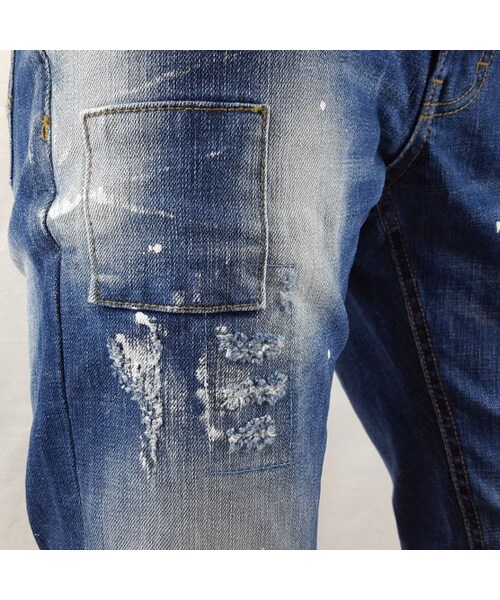 CALL&RESPONSE（コールアンドレスポンス）の「アビスブルーリペアデニム  /  ＣＡＬＬ＆ＲＥＳＰＯＮＳＥ　/ 162-1553-07（デニムパンツ・メンズ・その他）」の10枚目の写真